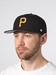 Бейсболка 47 BRAND арт. B-SRS20WBP-BK Pittsburgh Pirates MLB (черный)